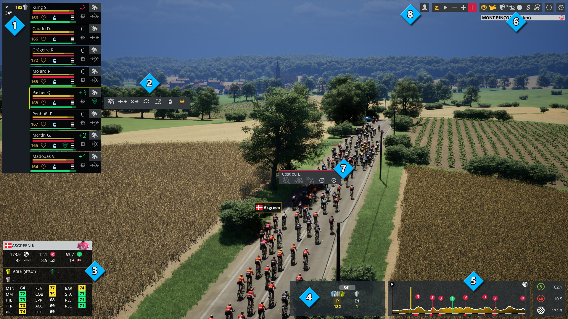 Race controls